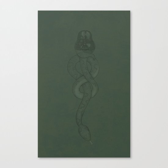 The Darth Mark Canvas Print