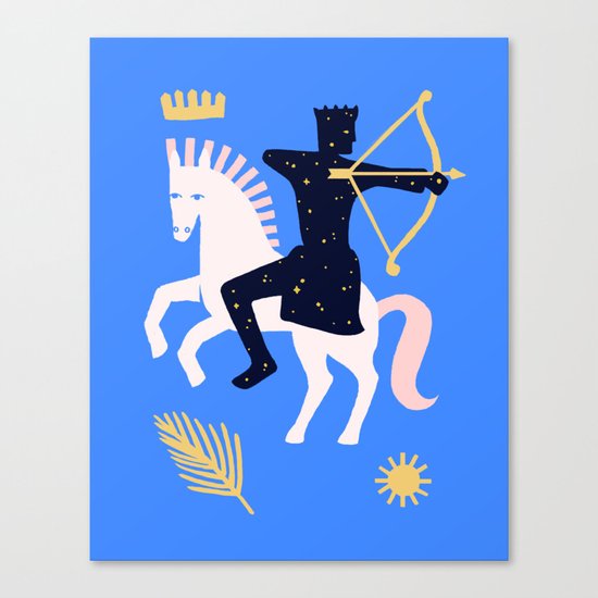 Apocalypse Horseman of Victory Canvas Print