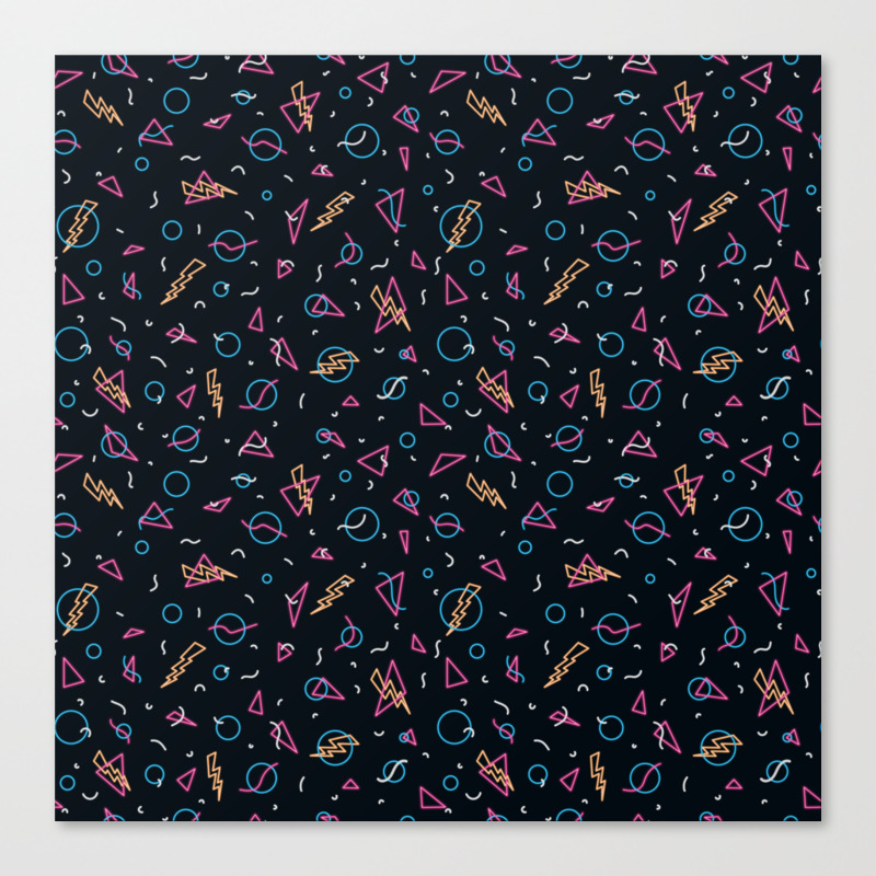 80 S Arcade Carpet Canvas Print By Covadesigns Society6