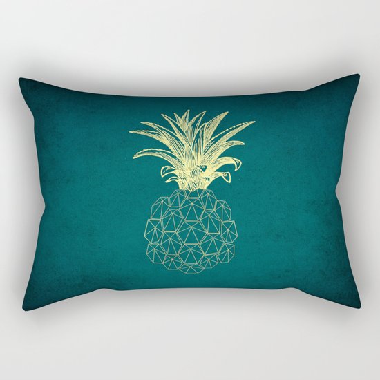 y-hello pineapple Rectangular Pillow