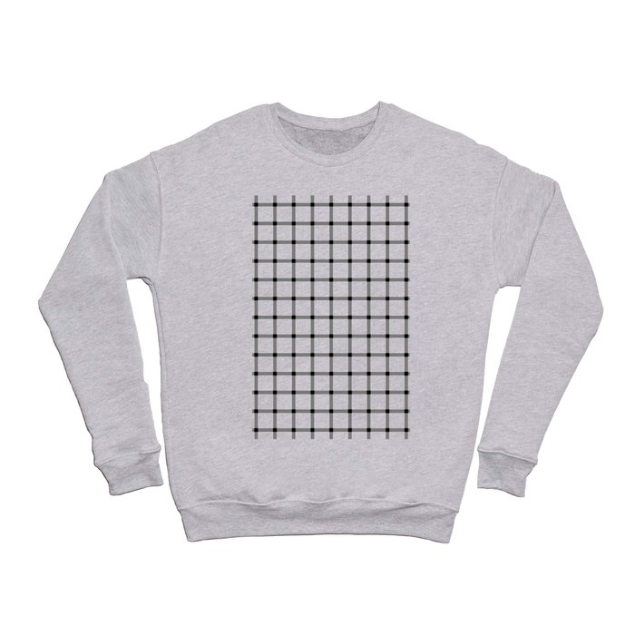 Classic Gingham Black and White - 04 Crewneck Sweatshirt