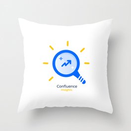 Insights Colored Throw Pillow
