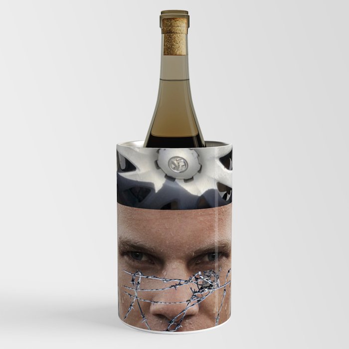 Barbed Wire Face Wine Chiller