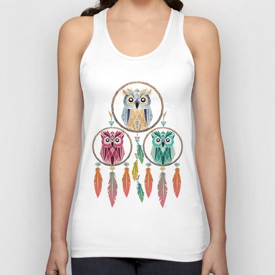 dream owl Unisex Tank Top