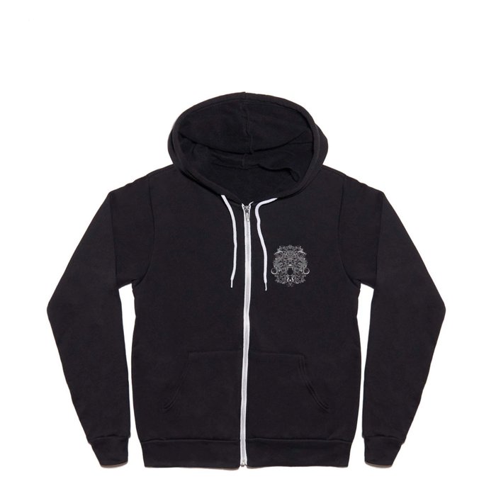 The black lion Full Zip Hoodie