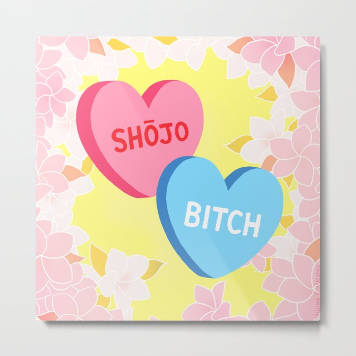 Shōjo Bitch  Metal Print
