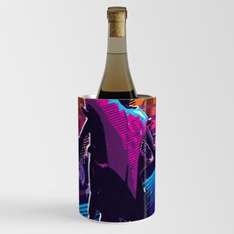Jhin league of legends game 80s palm vintage Wine Chiller