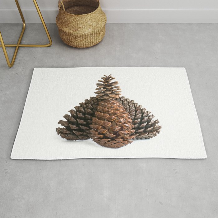 Group of pinecones Rug