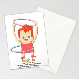 Hoopla Hula Hoop Ginger Stationery Cards