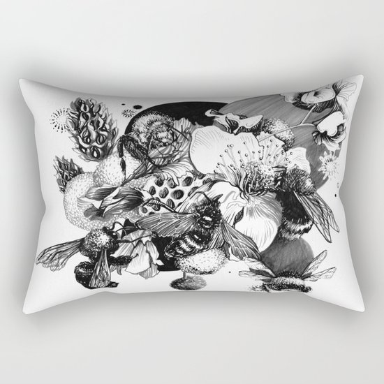 Busy Bee's Rectangular Pillow