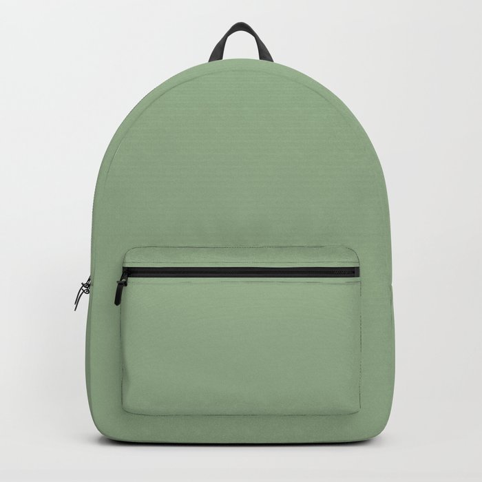 Solid Color SAGE GREEN Backpack by Mod Shop Around The Corner