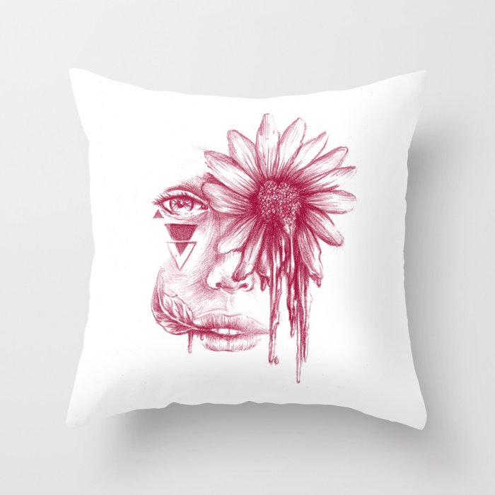 Love and Sorrow Throw Pillow