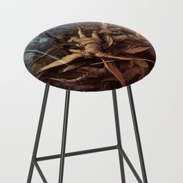 Paradise Lost: Fall of the rebel angels Gustave Dore Bar Stool
