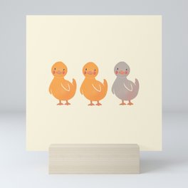 Duck Duck Grey Duck Mini Art Print