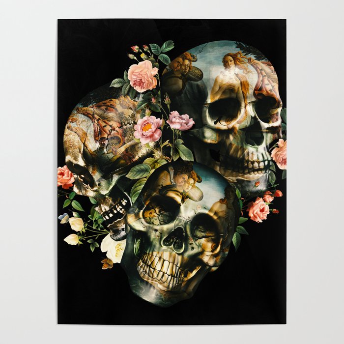 Skull & Venus Poster