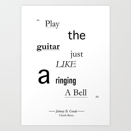 Johnny Art Print