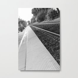 Ventura Train Station Metal Print | Ventura, Transports, Transportation, Railway, Travel, Photo, Tracks, Train, Lane, California 