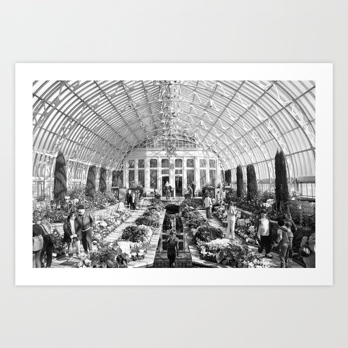 The Conservatory | Black and White | 35mm Film Photography Art Print