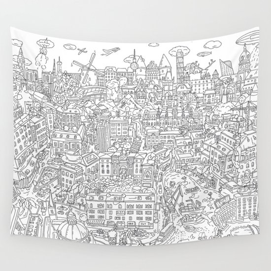 My unoriginal EU Wall Tapestry