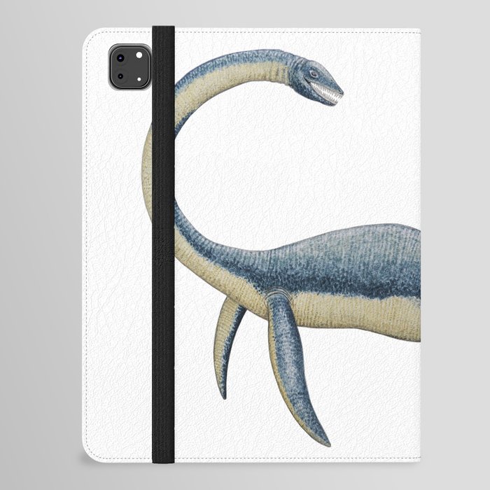 Plesiosaurus dinosaur art for Paleontology lover iPad Folio Case