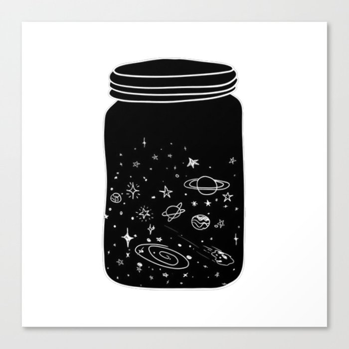 Universe in a Jar Canvas Print