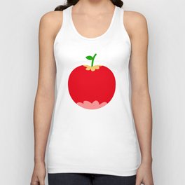 Retro Apple Unisex Tank Top