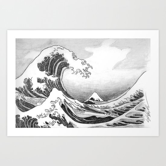 Great Wave Off Kanagawa Art Print