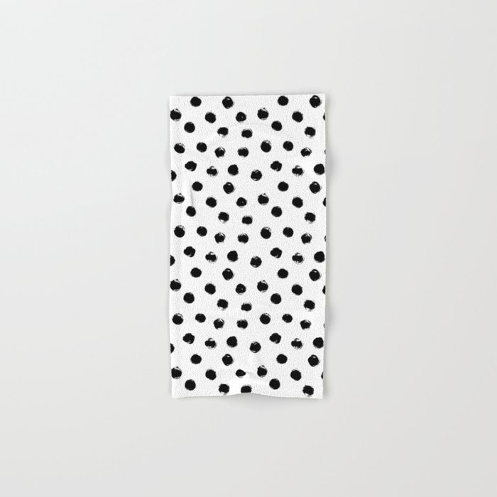 Black and white best sale polka dot towels
