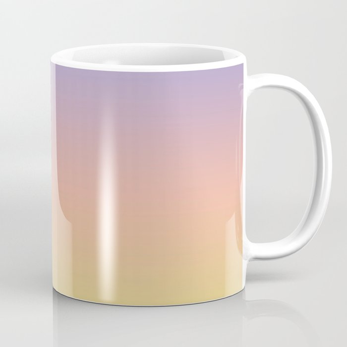 Pastel Colorful Pattern Abstract Rainbow Multi Colored Texture Coffee Mug