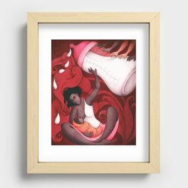 Breastfeeding and African-American Women Recessed Framed Print