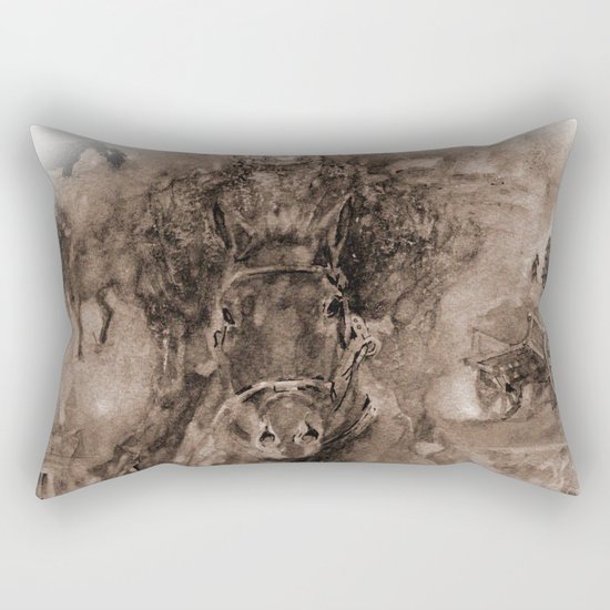 The first victory Rectangular Pillow