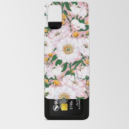 Peonies on Pink Android Card Case