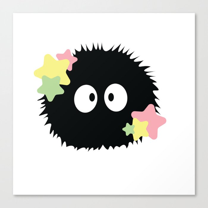 Soot Sprite Canvas Print