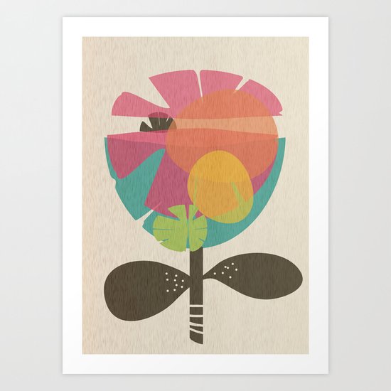 La Flor Art Print