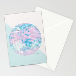 Disco Ball – Pastel Stationery Card