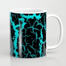 Cracked Space Lava - Cyan Mug