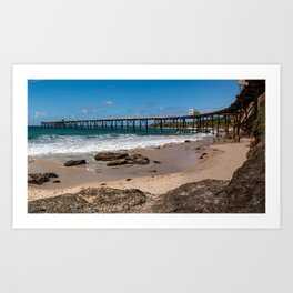 Catherine Hill Bay Pier Art Print