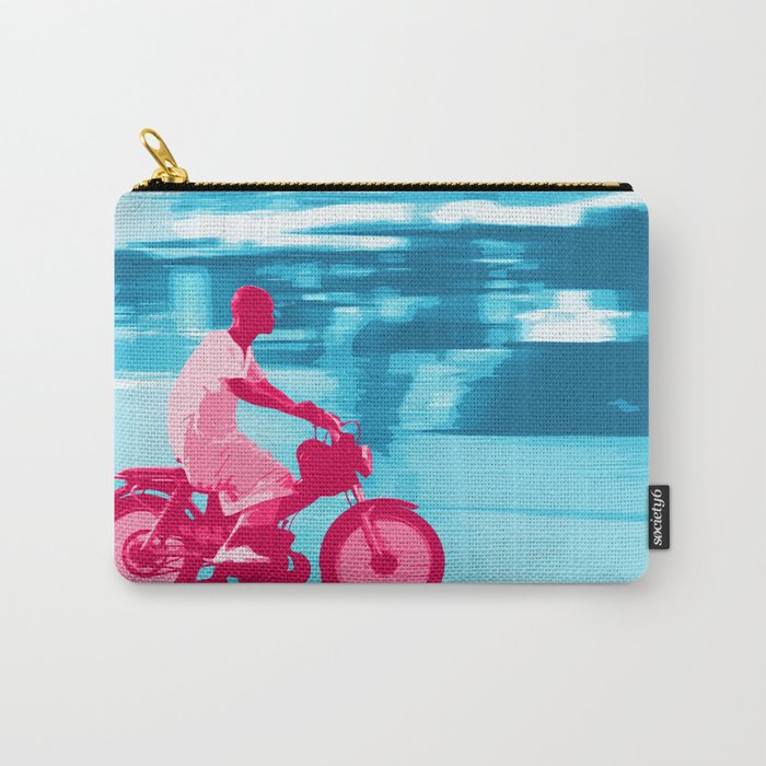 Motorbike Guy Carry-All Pouch