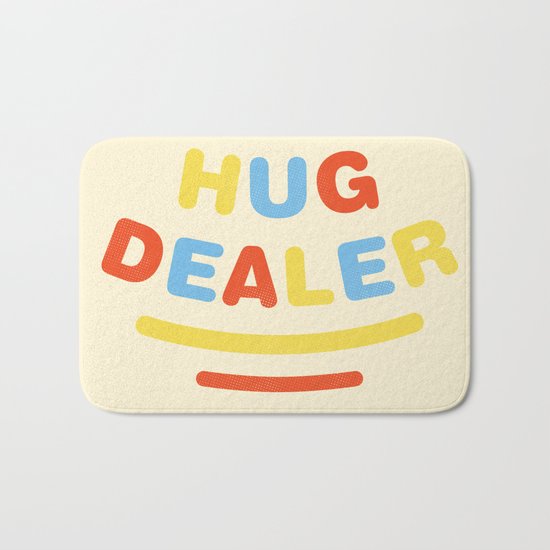 Hug Dealer Bath Mat