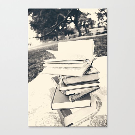 Book Love Canvas Print