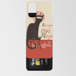 A French Ninja Cat (Le Chat Ninja) Android Card Case