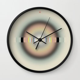 The Zazen Eye (Etude Circulaire n° 2) Wall Clock