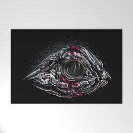 Beast Monster Eye Scary Graphic Welcome Mat