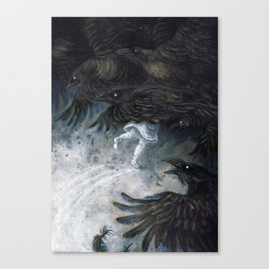 7Ravens Canvas Print