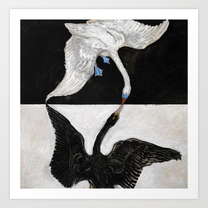 The Swan, No.1 by Hilma af Klint Art Print