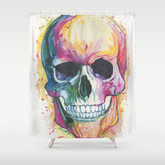 In Living Color Shower Curtain By Denielled Society6