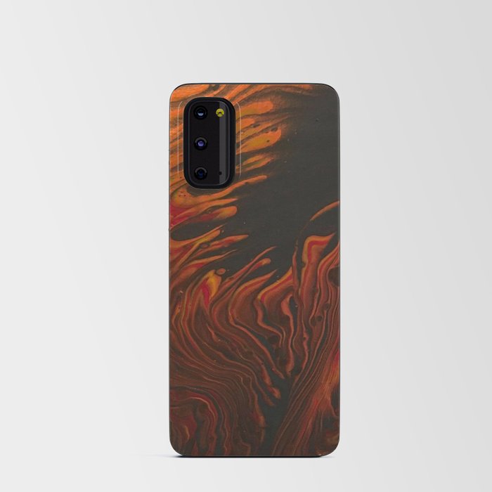 Fire Element Original Abstract Painting  Android Card Case
