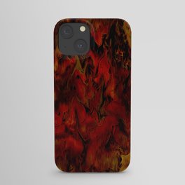 Ethereal Autumn Fire iPhone Case