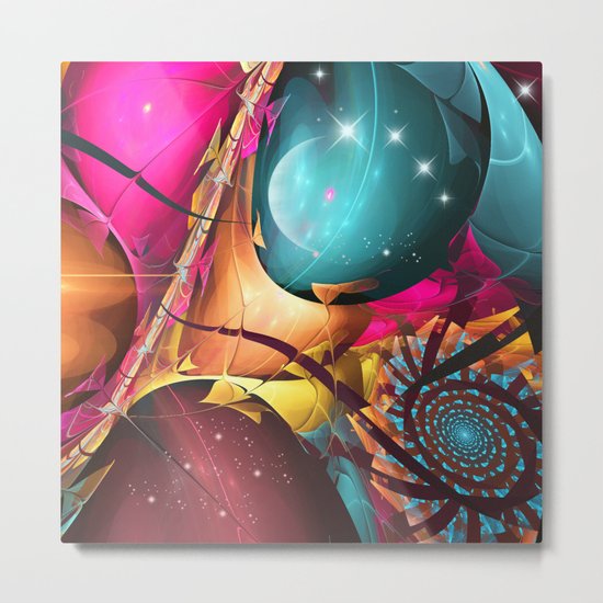 The big bang in Universe Metal Print