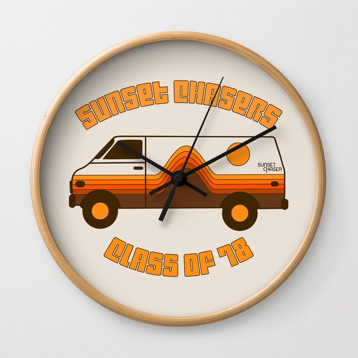 Sunset Chaser Wall Clock